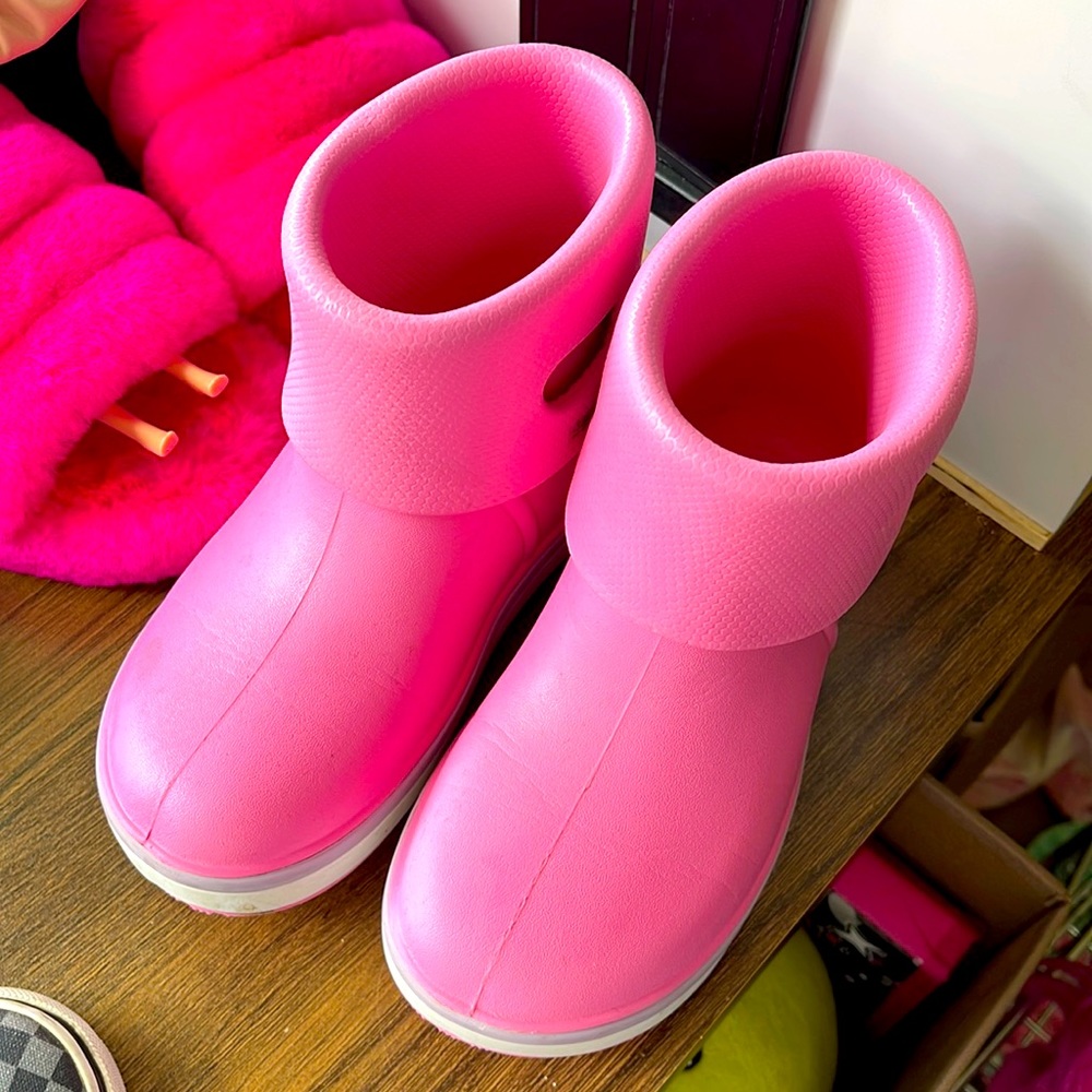 Crocband rain boots